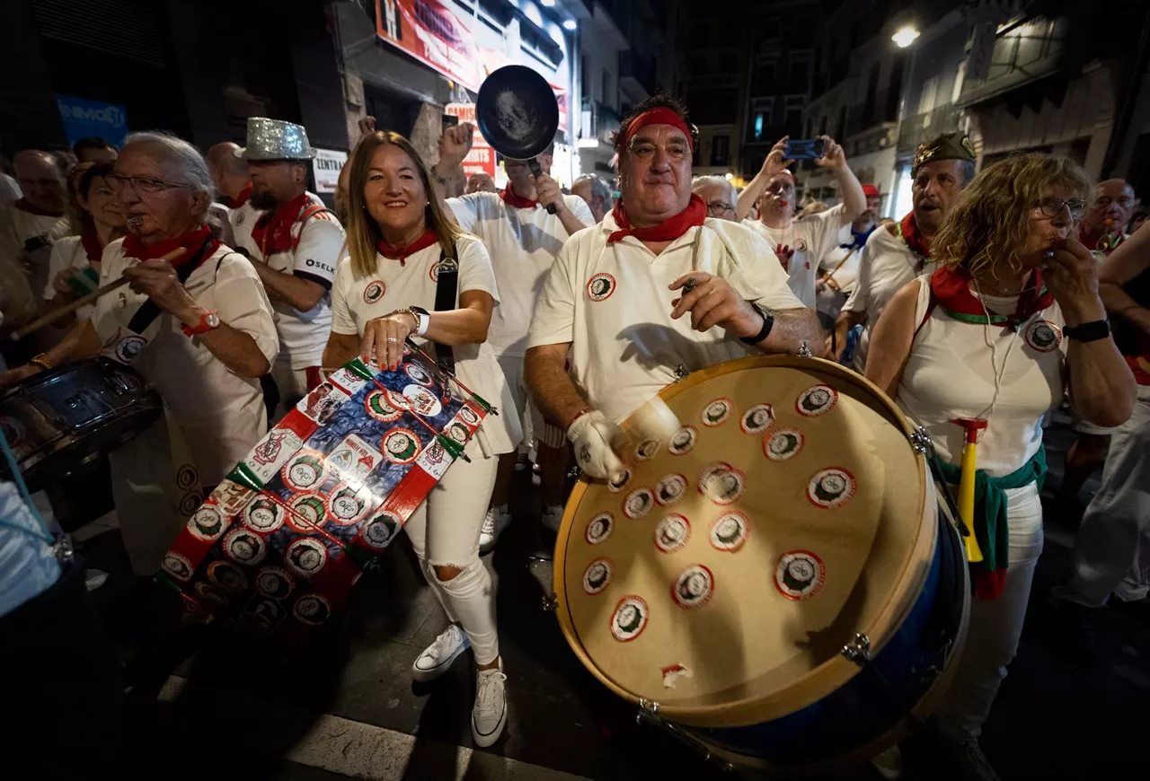 Diversión en Pamplona, en San Fermín. EFE