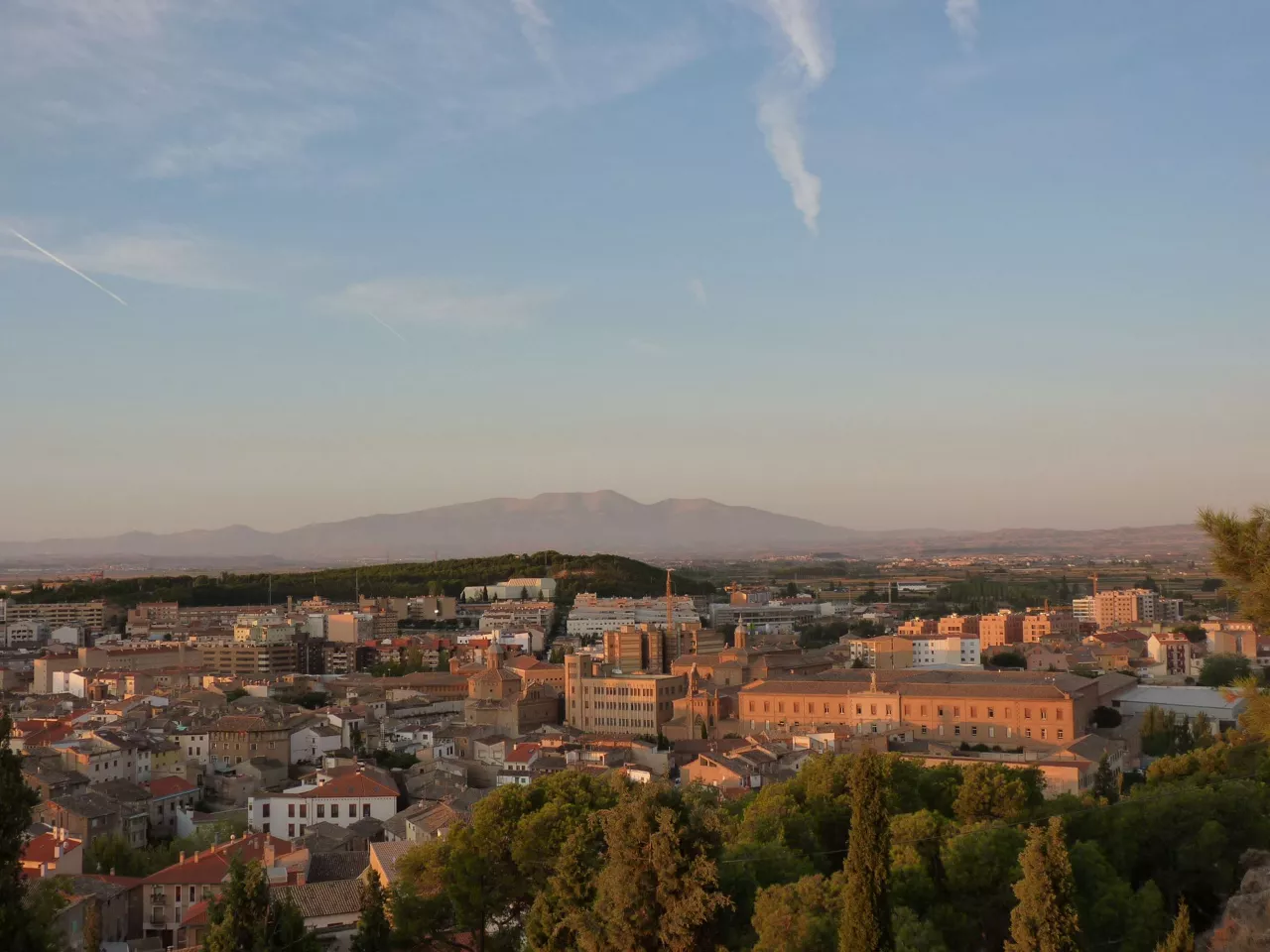 Imagen de Tudela, obtenida por el usuario de eitb.eus Daniel López Moreno
