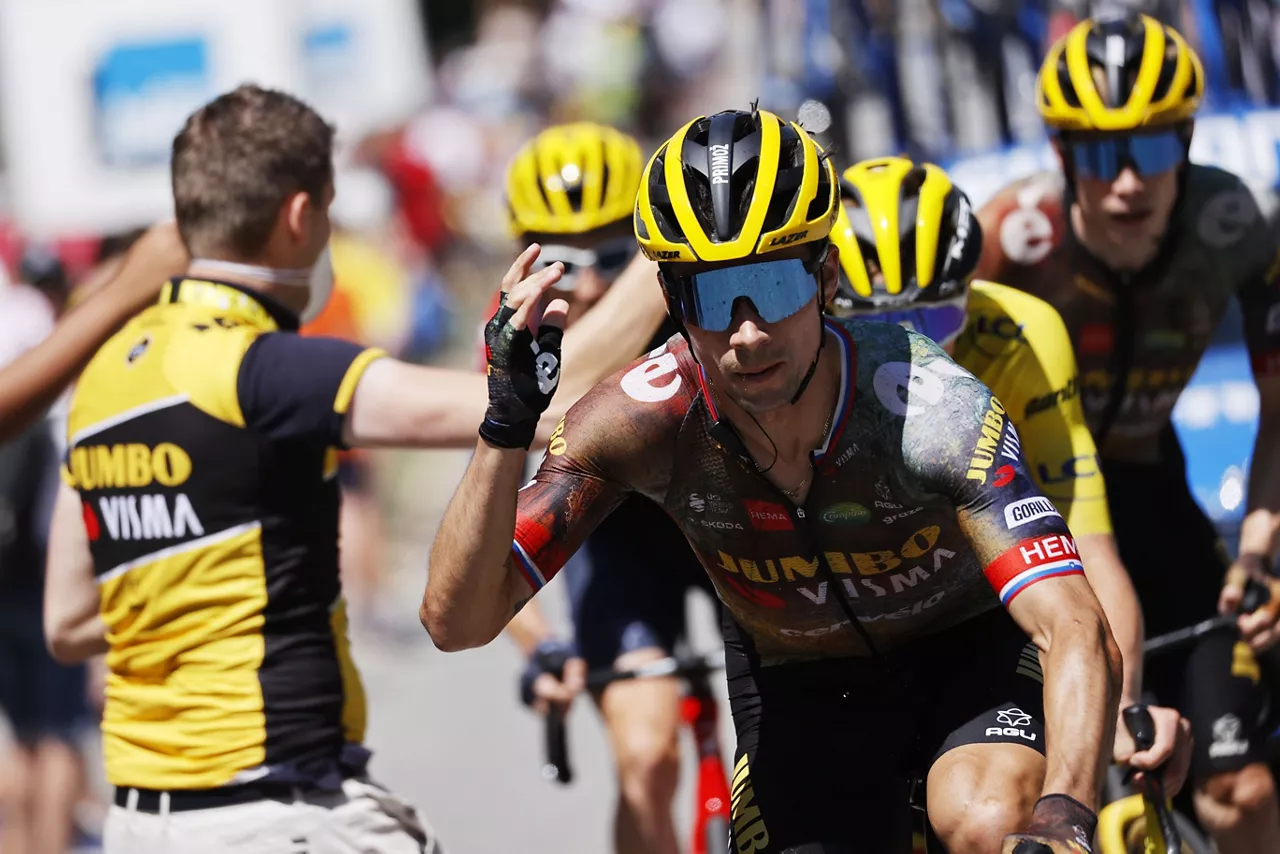 Primoz Roglic Tourrean.