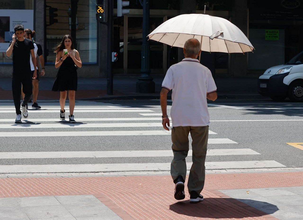 ola de calor bero bolada bilbao bilbo