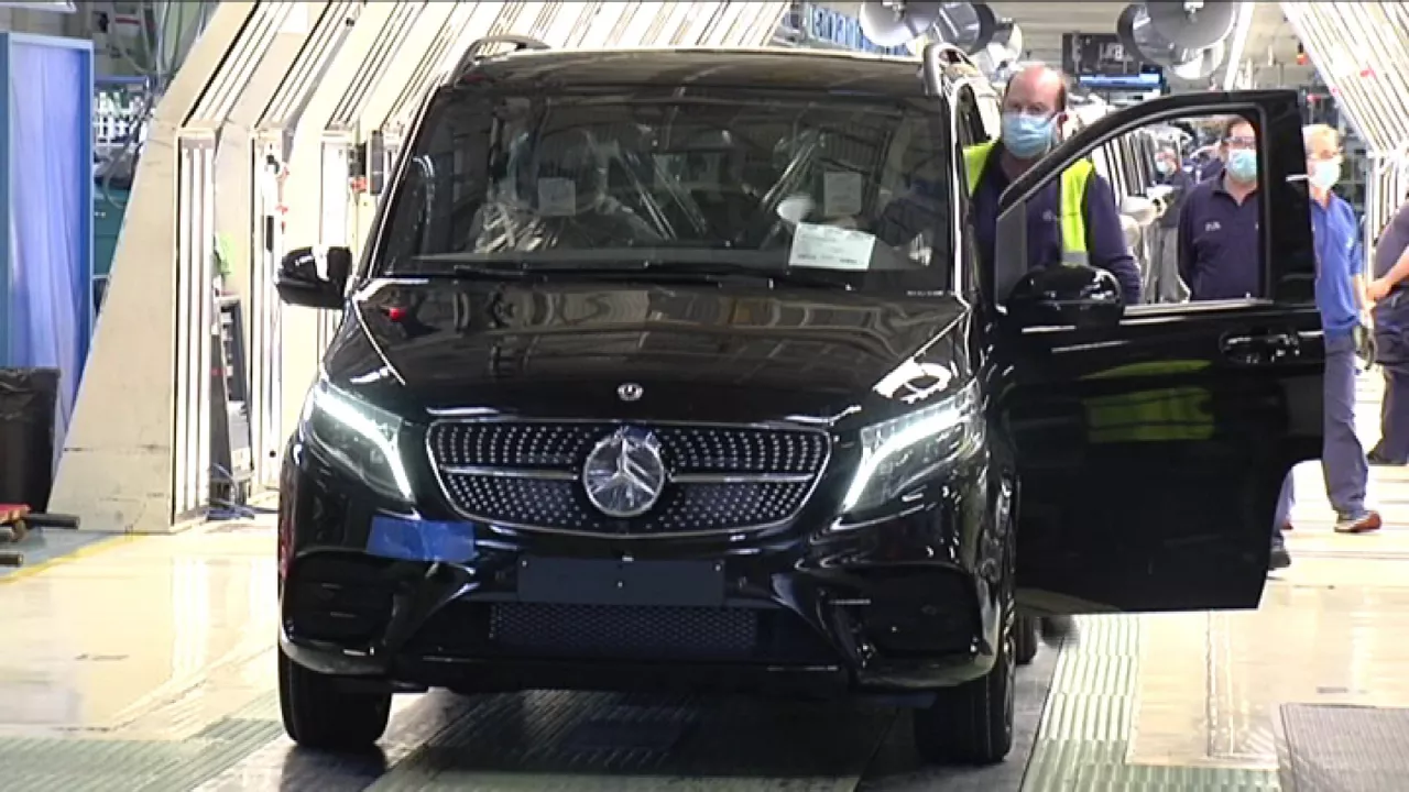 Gasteizko Mercedes. Argazkia: EITB Media
