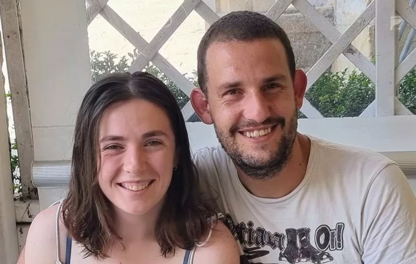 Naiara Romatet eta Peio Bilbao, Urbiako fondaren kudeatzaile berriak.