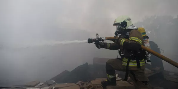 Incendio en Lemoa (Foto: EFE)