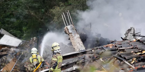 Incendio en Lemoa (Foto: EFE)