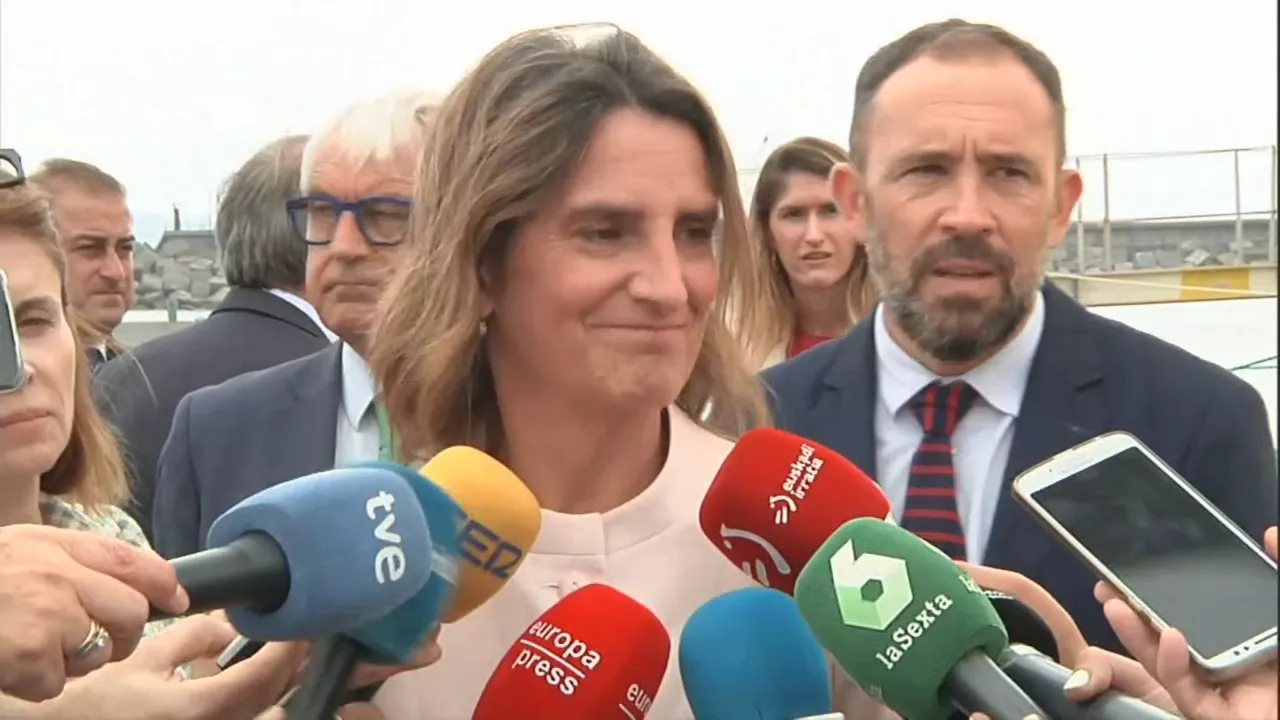 Teresa Ribera. EITB Mediaren bideo batetik ateratako irudia.