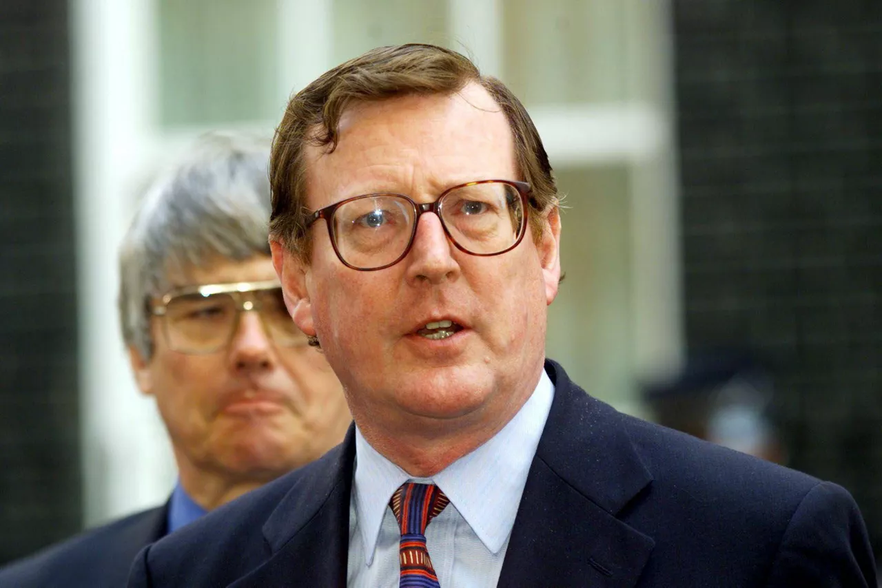 David Trimble en una foto de archivo de EFE.