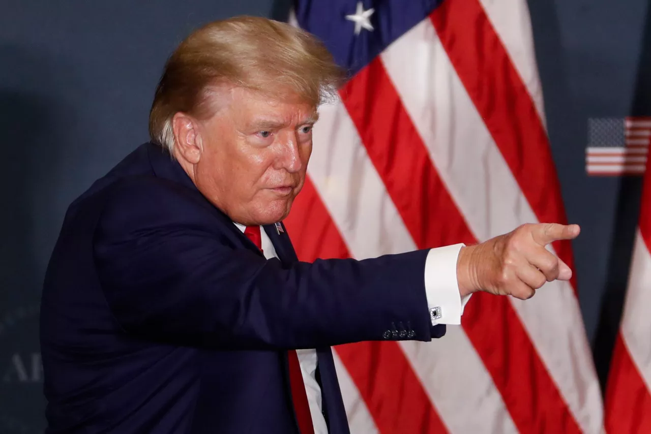 El expresidente estadounidense, Donald Trump, en una foto de archivo. EFE