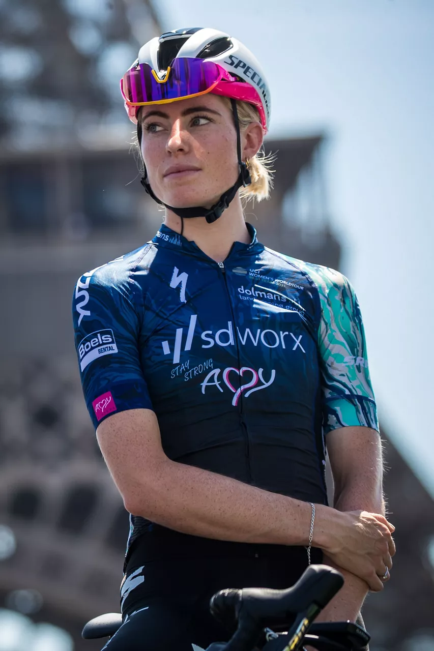 Vollering 2022ko Frantziako Tourrean. Argazkia: EFE