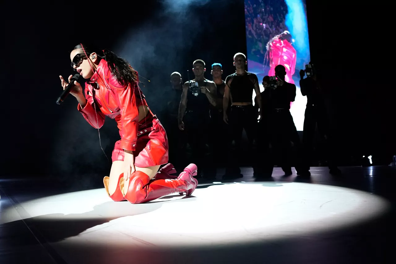 Rosalia, en un concierto en Barcelona