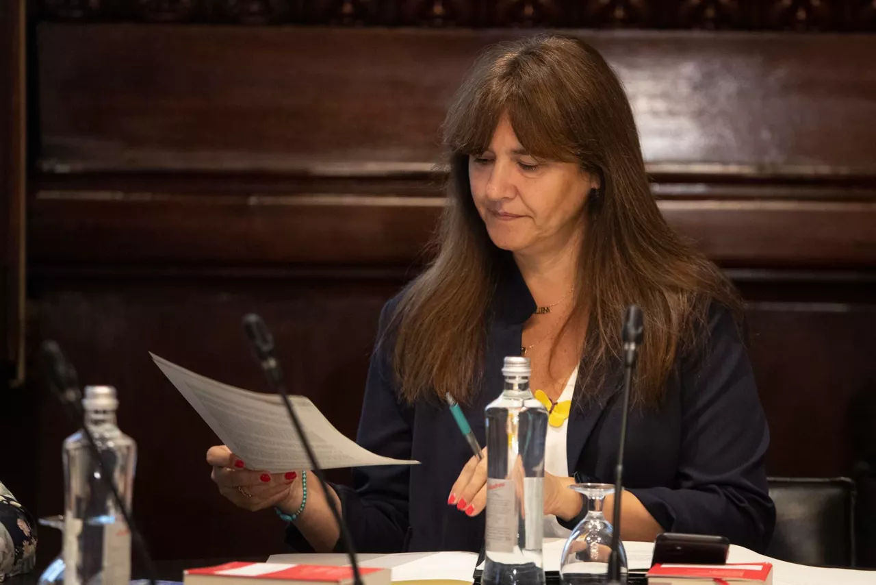 La presidenta de Junts, Laura Borràs, en una imagen de archivo. Foto: EFE
