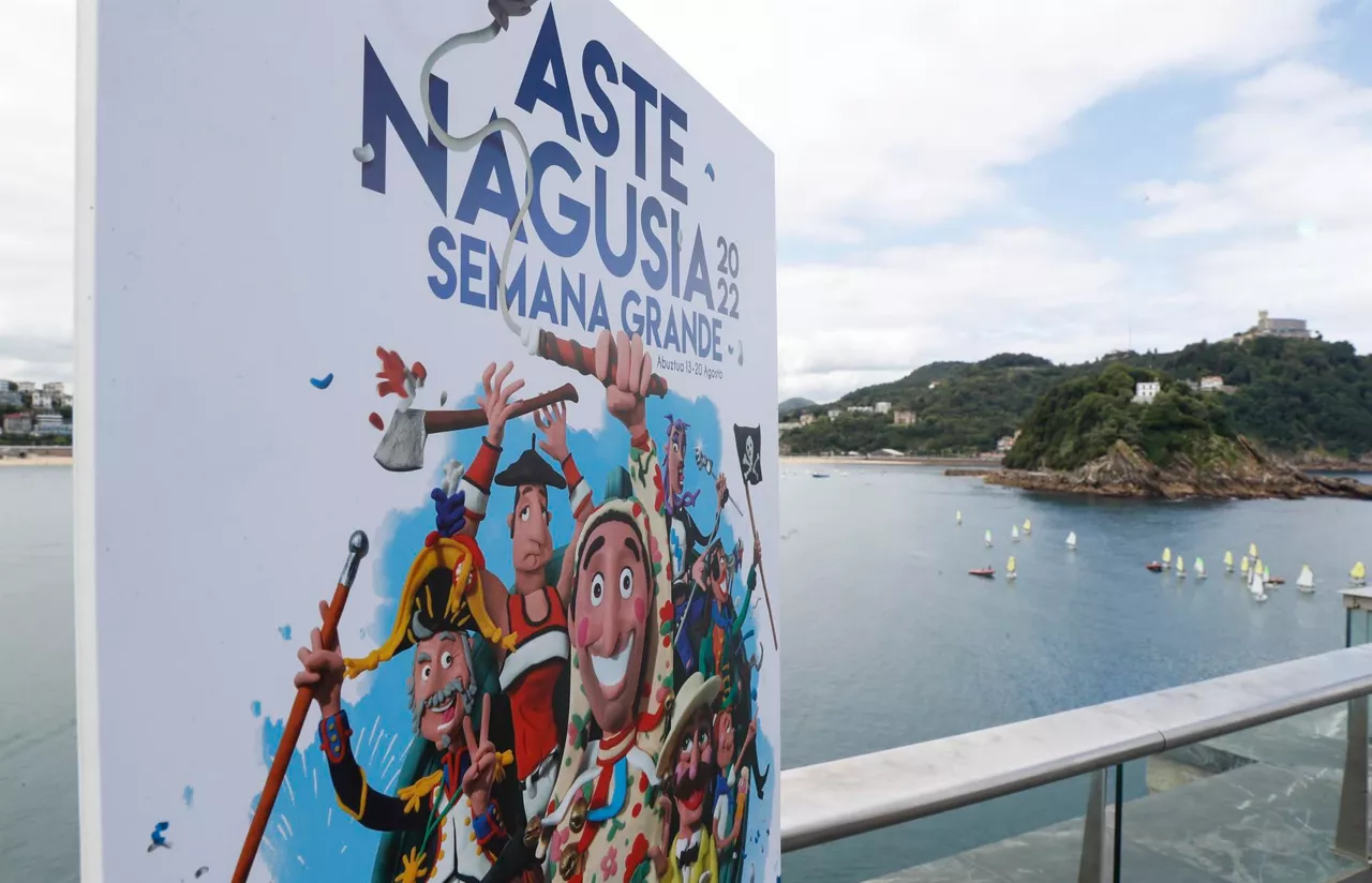 Presentación de la Semana Grande donostiarra de 2022. Foto: EFE