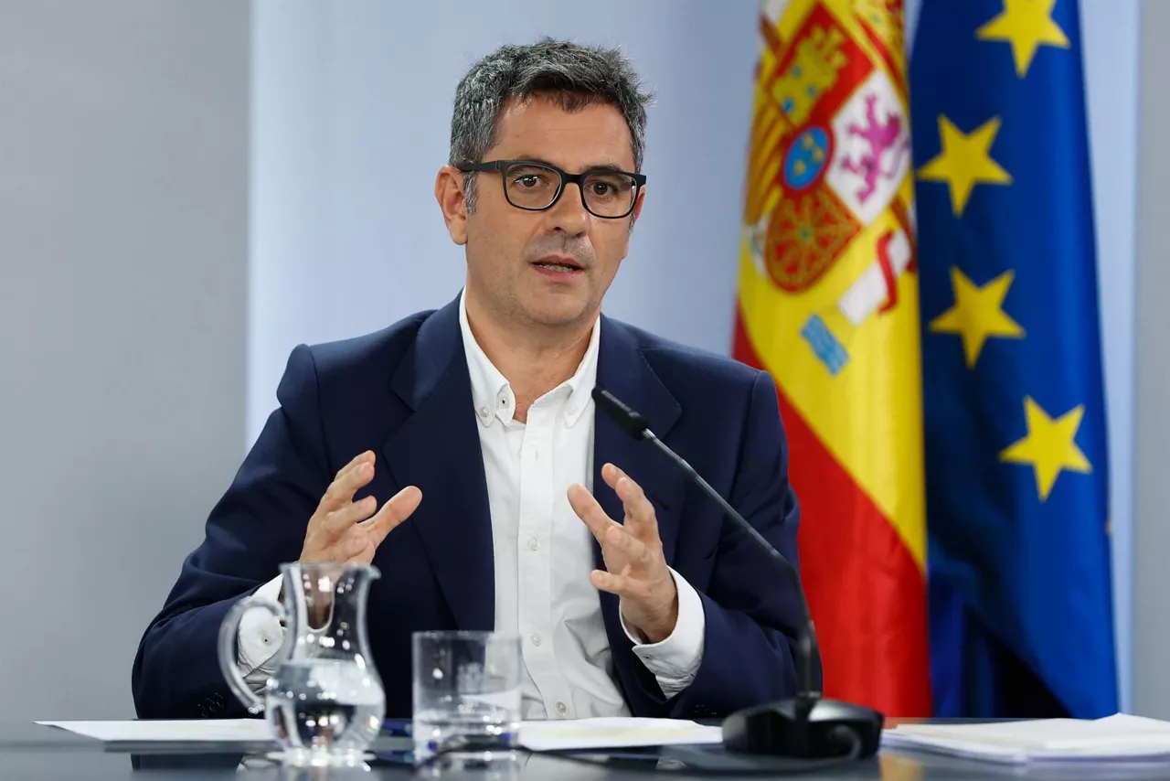 El ministro de Presidencia, Félix Bolaños. Foto: EFE