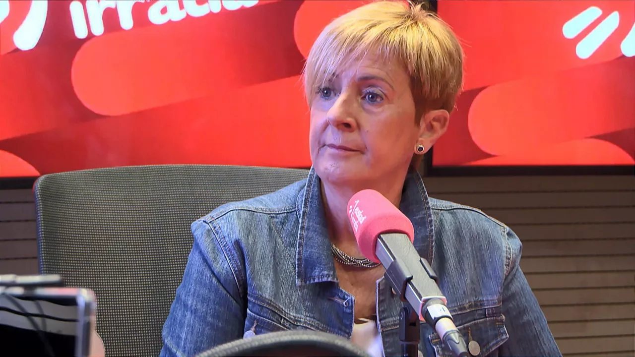 Tapia, en un momento de la entrevista.