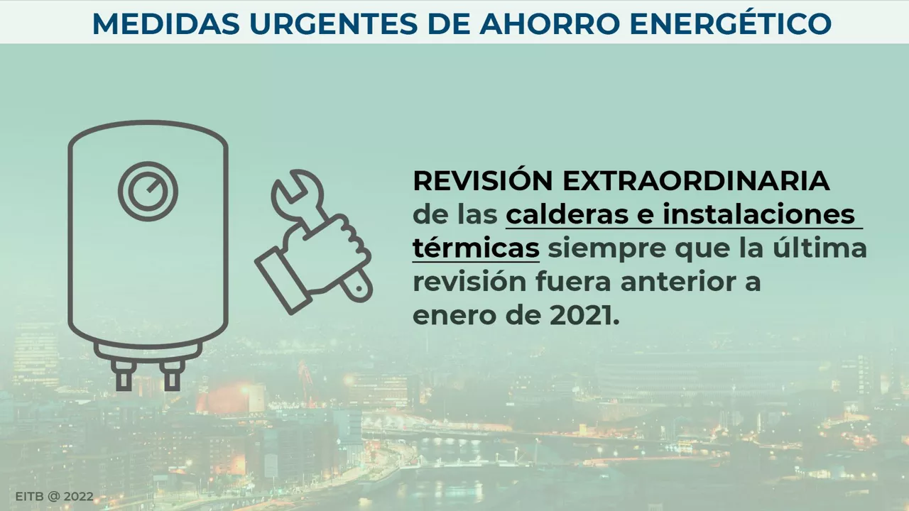 Ahorro energético.