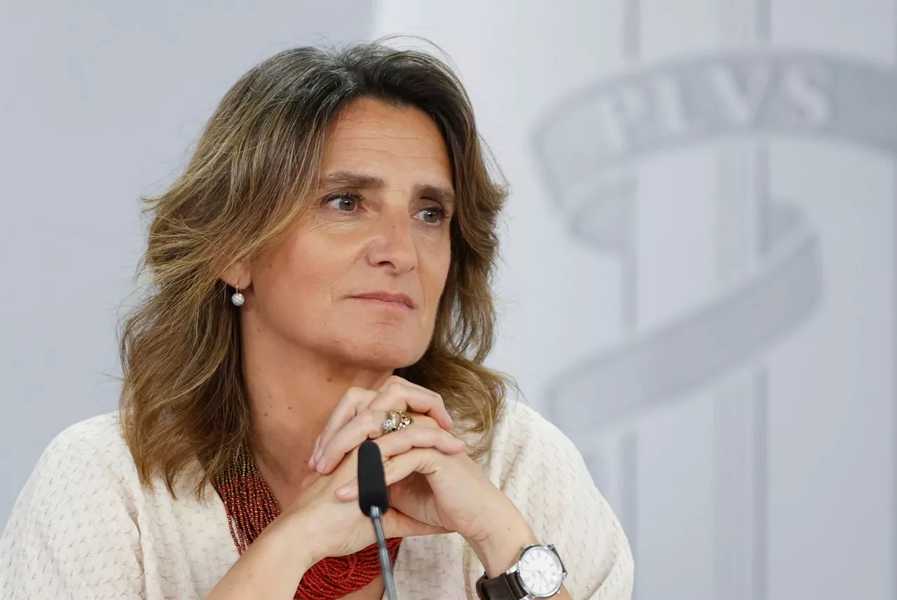 La ministra para la Transición Ecológica y el Reto Demográfico, Teresa Ribera. Foto: EFE