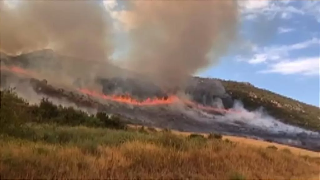 Incendio en Zambrana