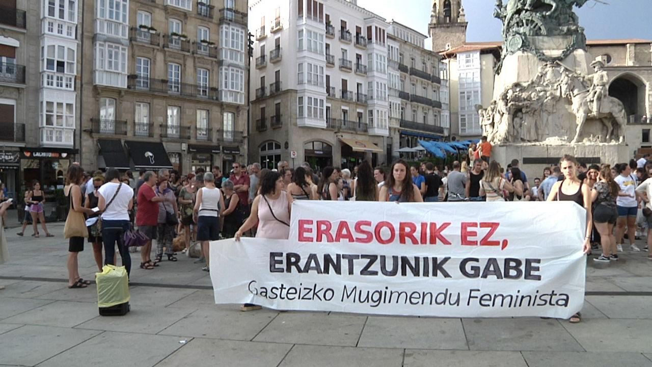 Concentración en Vitoria-Gasteiz