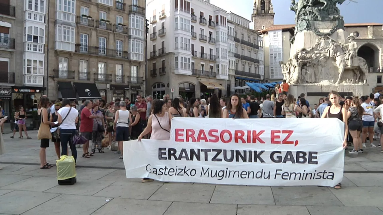 Concentración en Vitoria-Gasteiz
