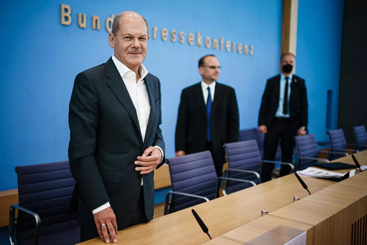 El canciller alemán Olaf Scholz. Foto: EFE