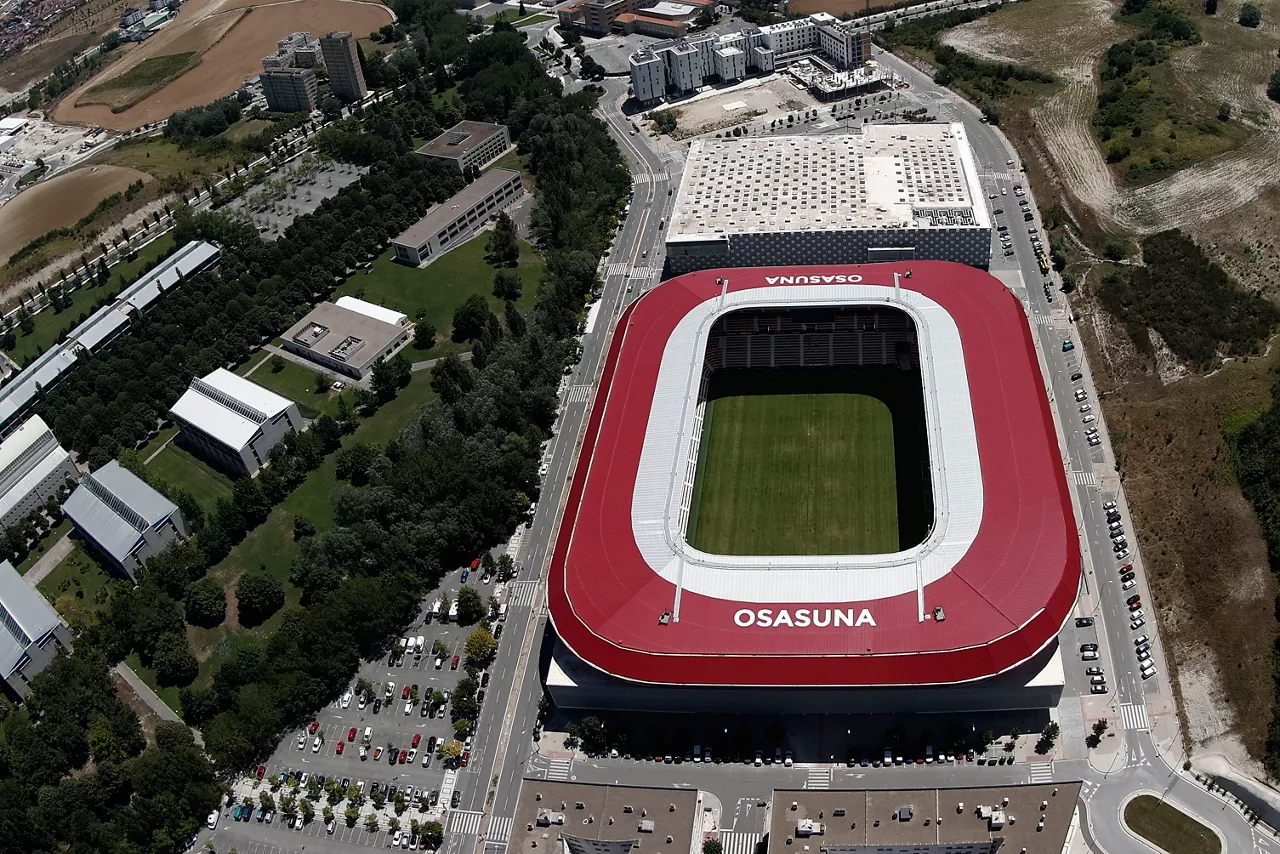 El Sadar, escenario de la ida