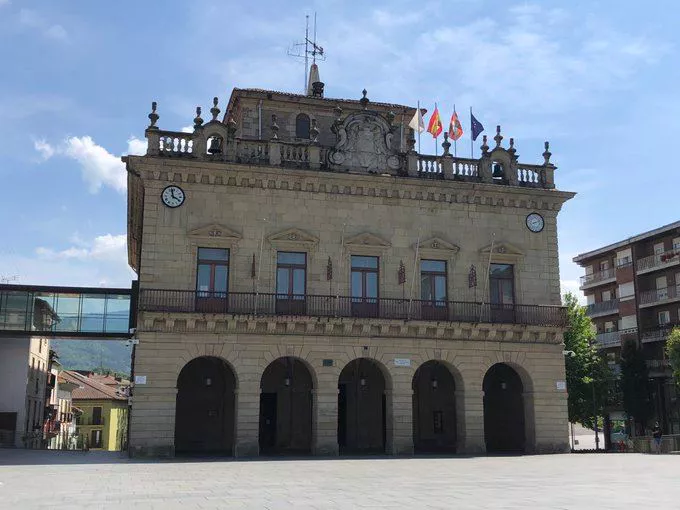 El Ayuntamiento de Irun.