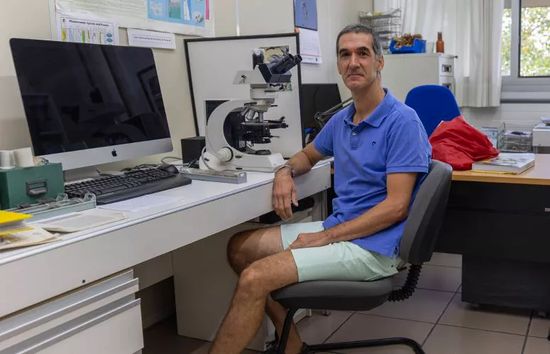 Aitor Payros, doctor en Geología de la UPV/EHU.