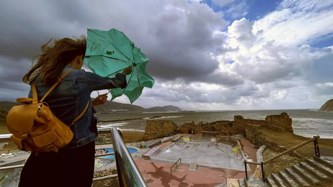 viento haizea lluvia euria eguraldia tiempo temporal denboralea arrigunaga getxo