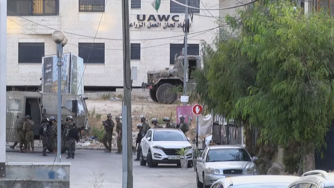 Miembros del ejercito israelí. Imagen obtenida de un vídeo de Agencias.
