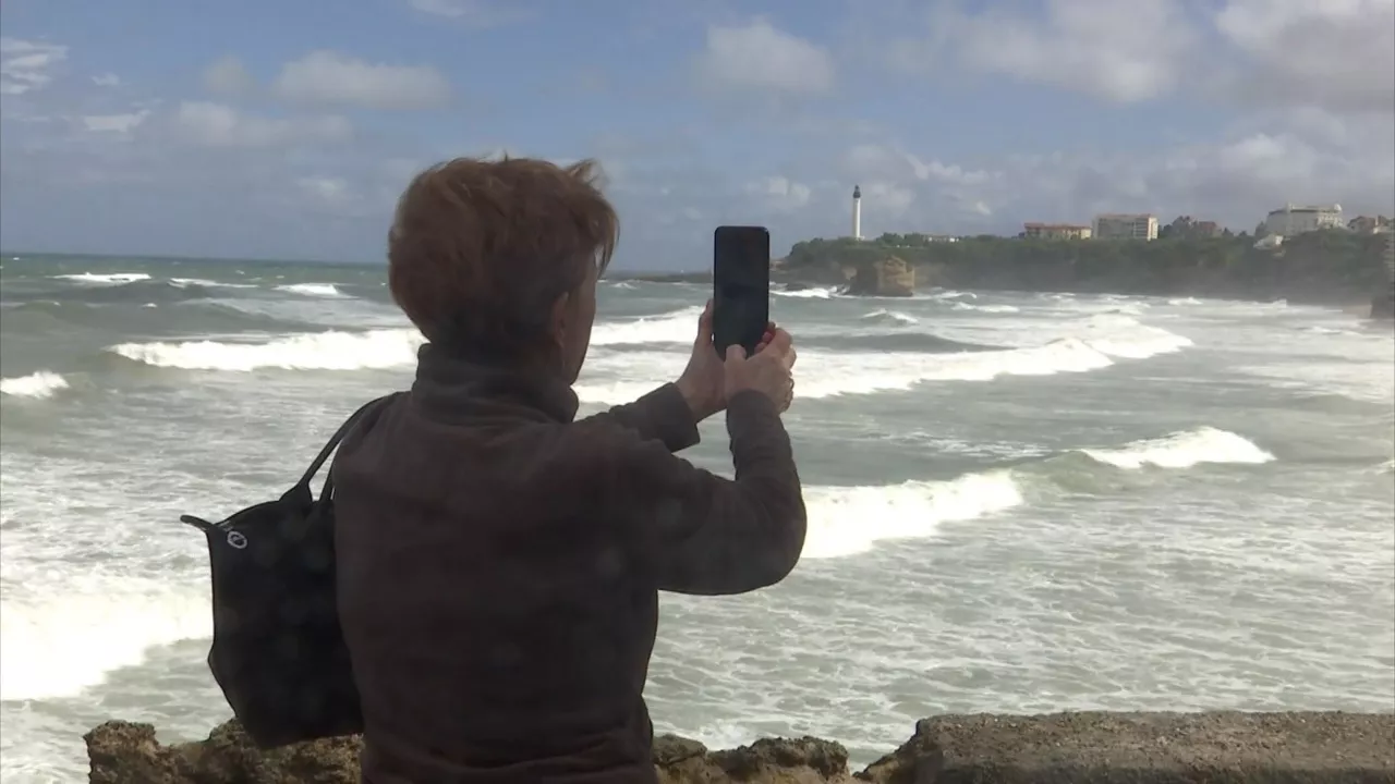 Biarritz. EITB Mediaren bideo batetik ateratako irudia.