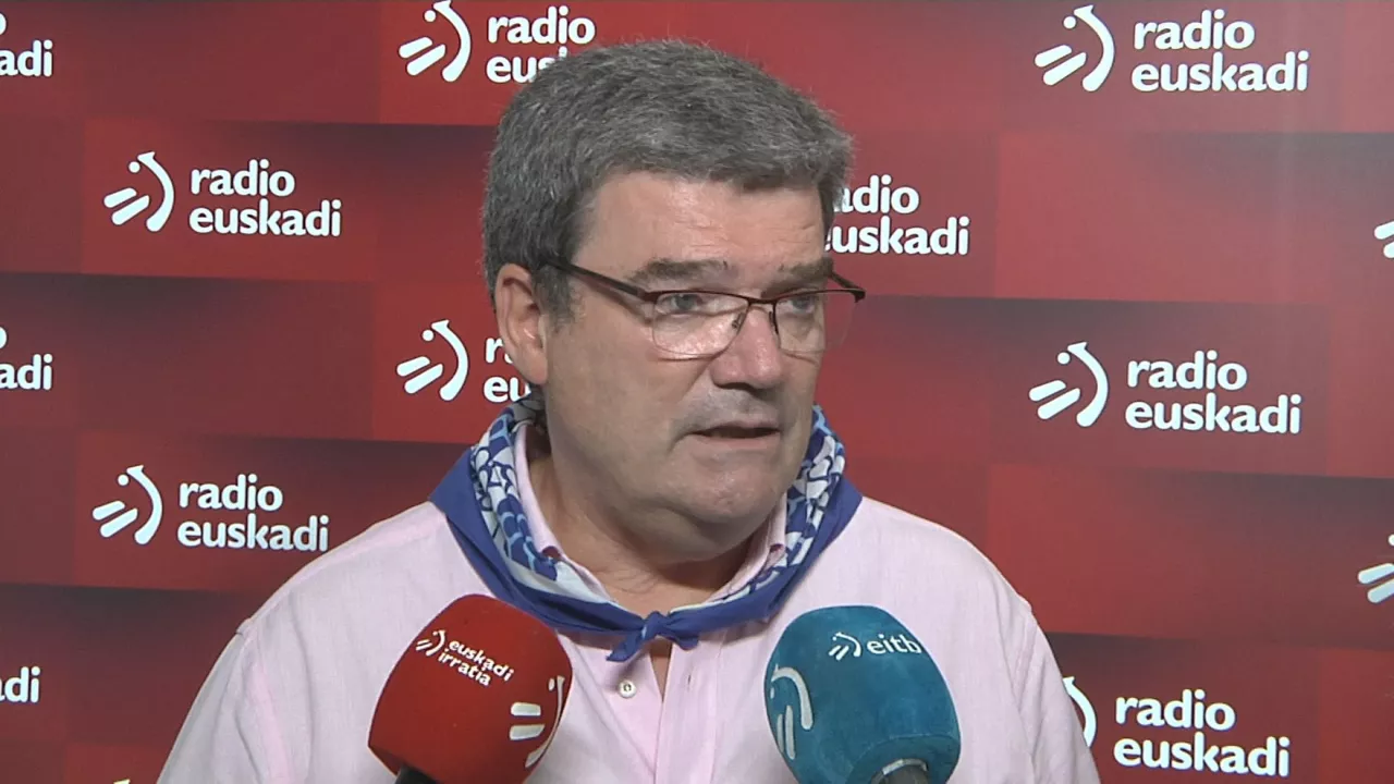 Juan Mari Aburto. EITB Mediaren bideo batetik ateratako irudia.