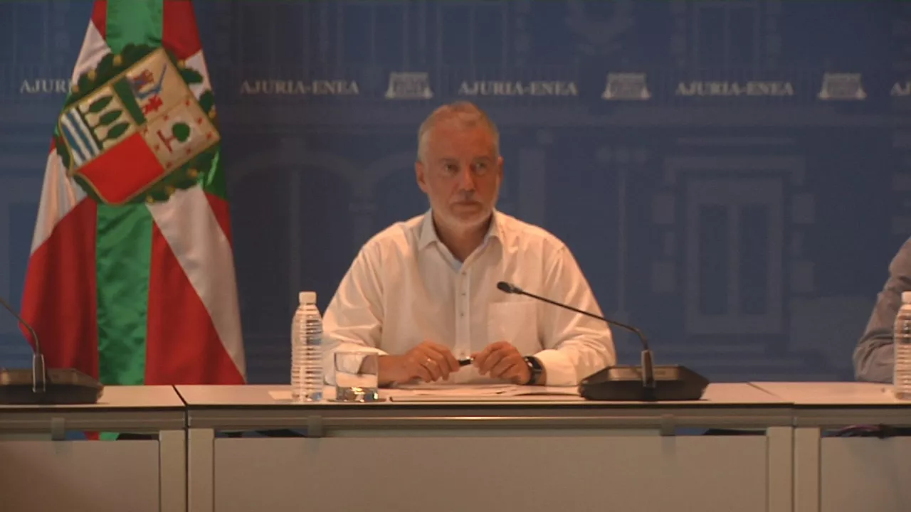 Iñigo Urkullu. Imagen obtenida de un vídeo de EITB Media.