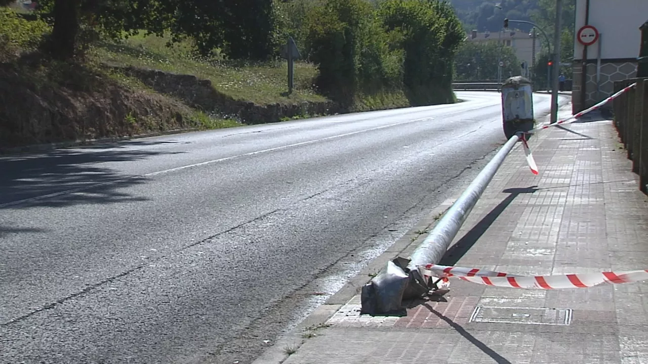 Accidente en Zalla