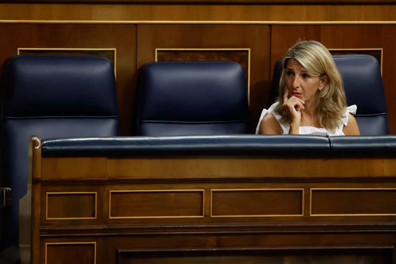 Yolanda Diaz, Lan ministroa. Artxiboko argazkia: EFE