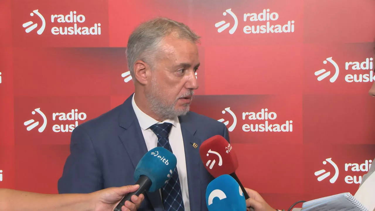 Iñigo Urkullu. EITB Mediaren bideo batetik ateratako irudia.