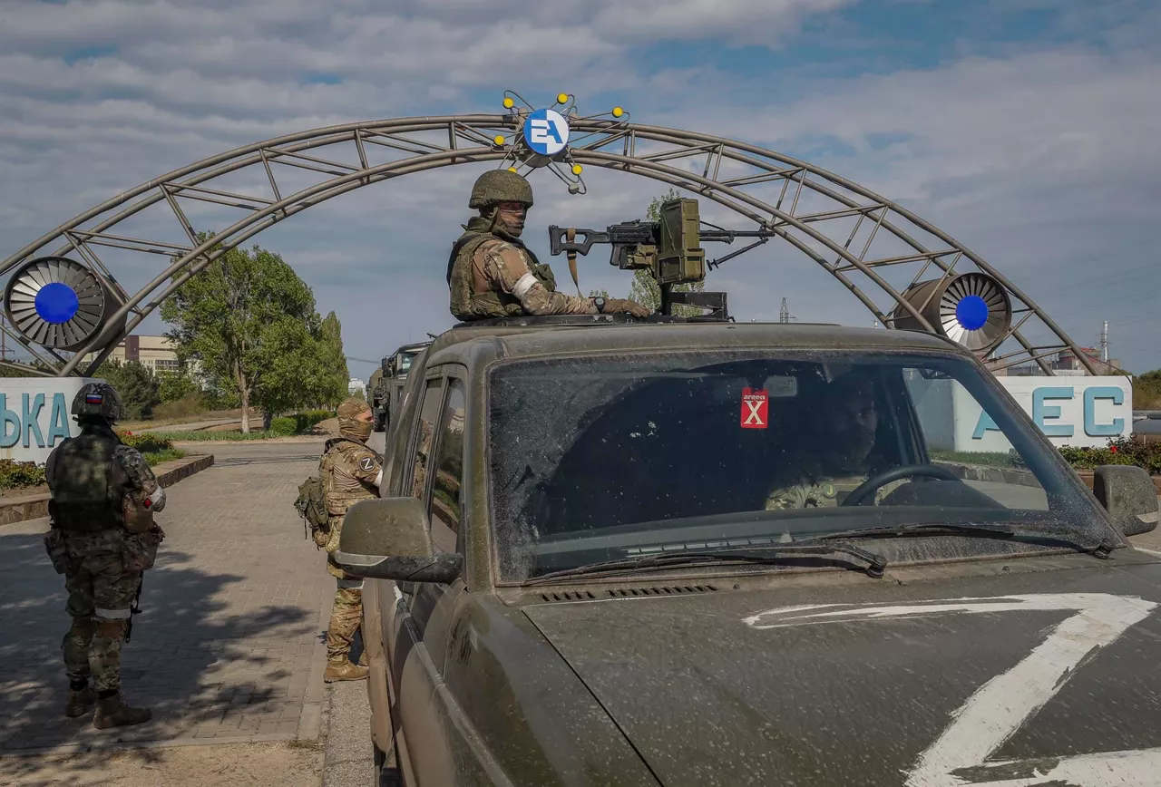 Zaporiyia Zaporizhia zentral nuklearra soldadu errusiarrak sarreran
