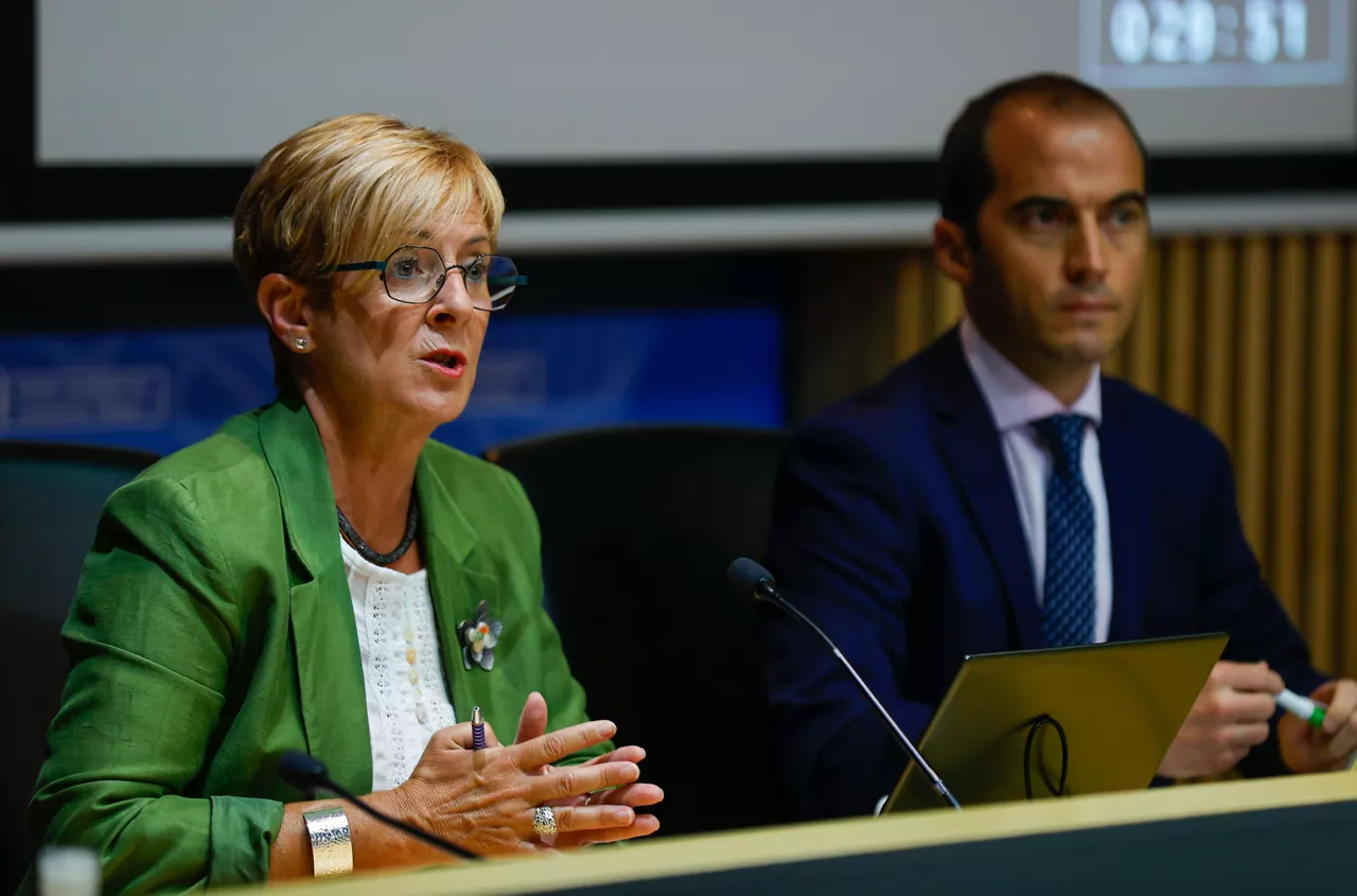 La consejera de Desarrollo Económico del Gobierno Vasco, Arantxa Tapia. Foto: EFE
