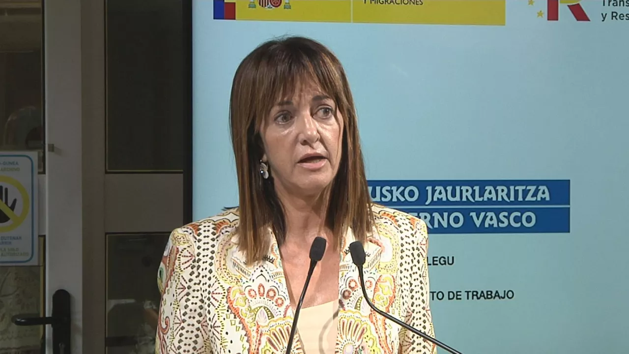 Idoia Mendia. Imagen obtenida de un vídeo de EITB Media.