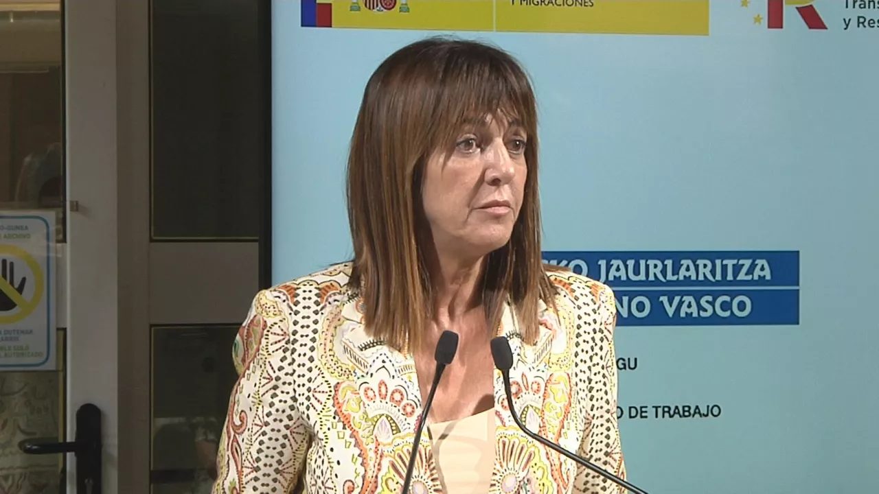 Idoia Mendia. EITB Mediaren bideo batetik ateratako irudia.