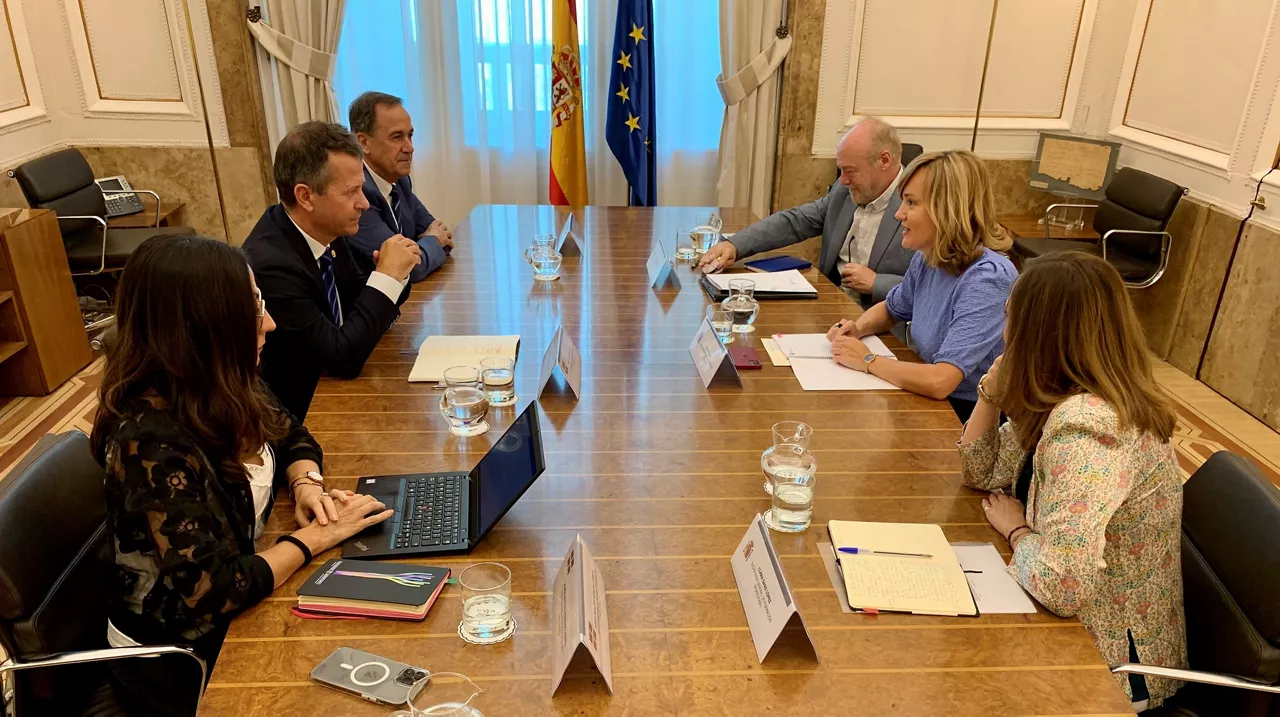 Bildarratz y Alegría en la reunión de esta mañana. Foto: Irekia.