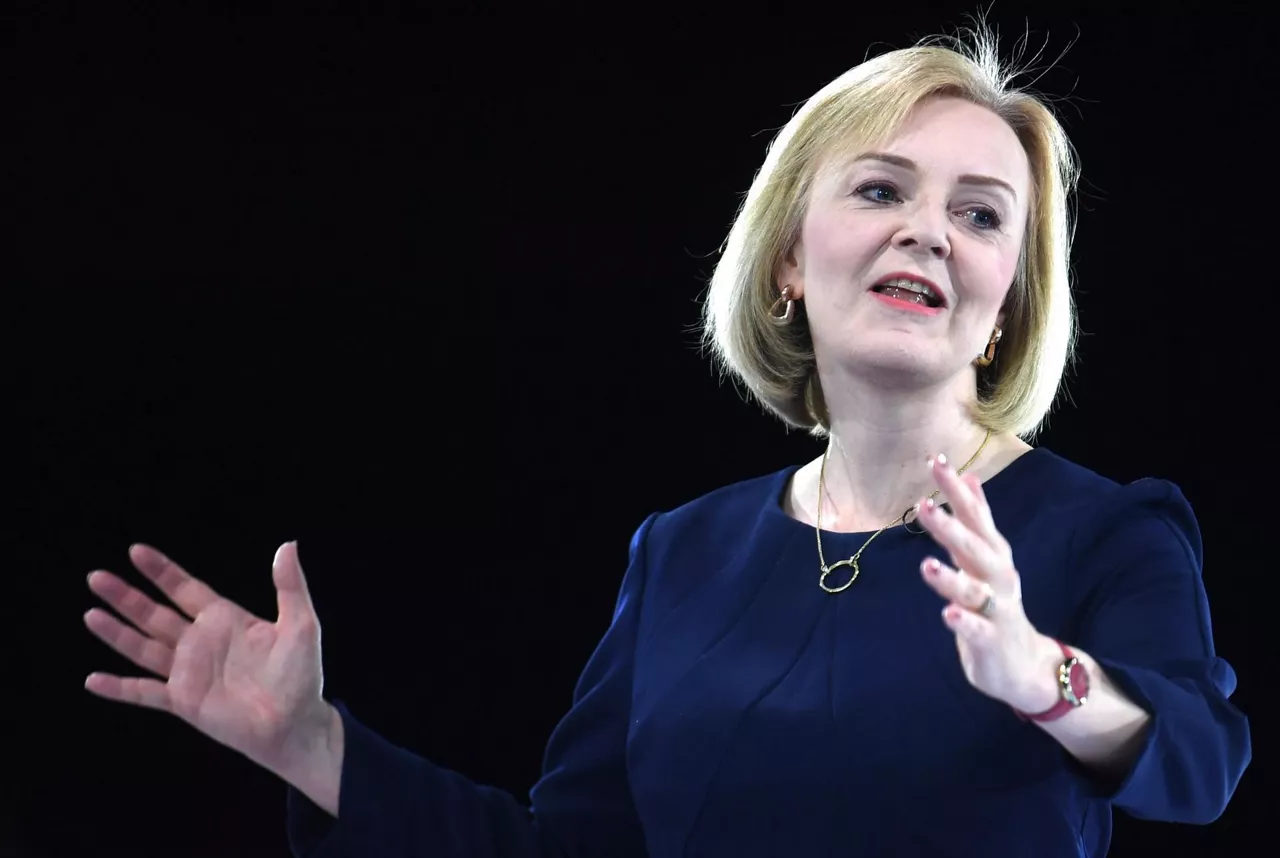 La ministra de Exteriores británica, Liz Truss. Foto: EFE