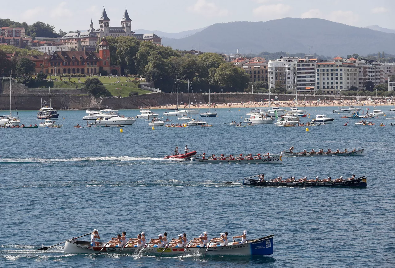 Donostiarra, Urdaibai, Ondarroa y Zierbena, en la Bandera de la Concha 2022
