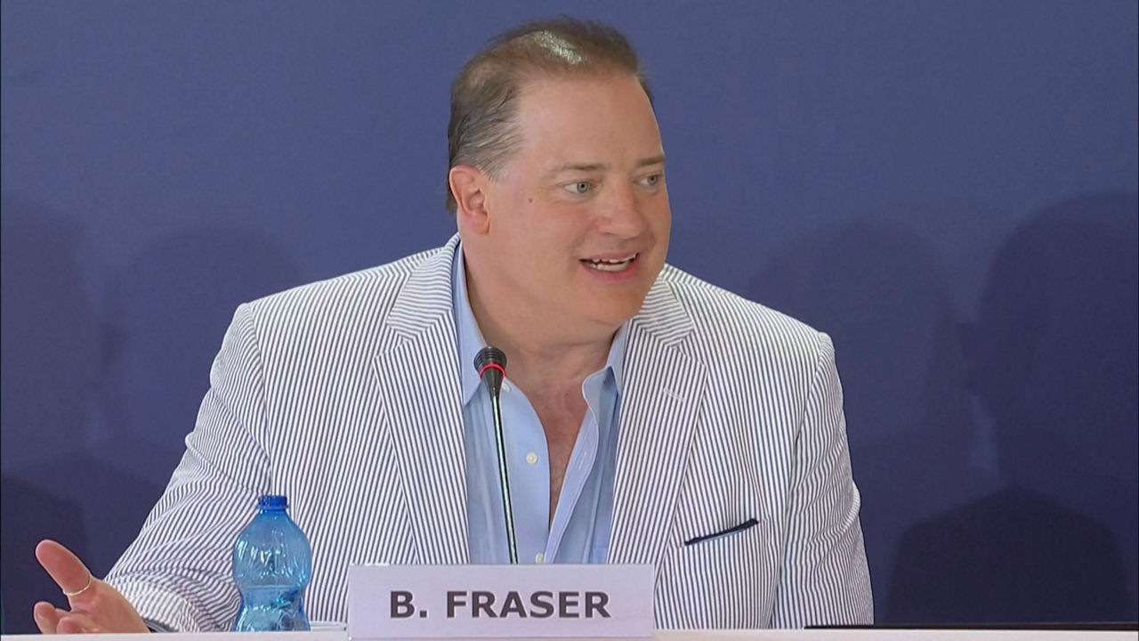 Brendan Fraser, Veneziako Zinema Jaialdian. Argazkia: EITB Media