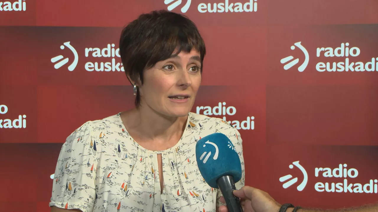 Garbiñe Aranburu. EITB Mediaren bideo batetik ateratako irudia.