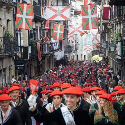 alarde alardea hondarribia jaizkibel parekidea mixto