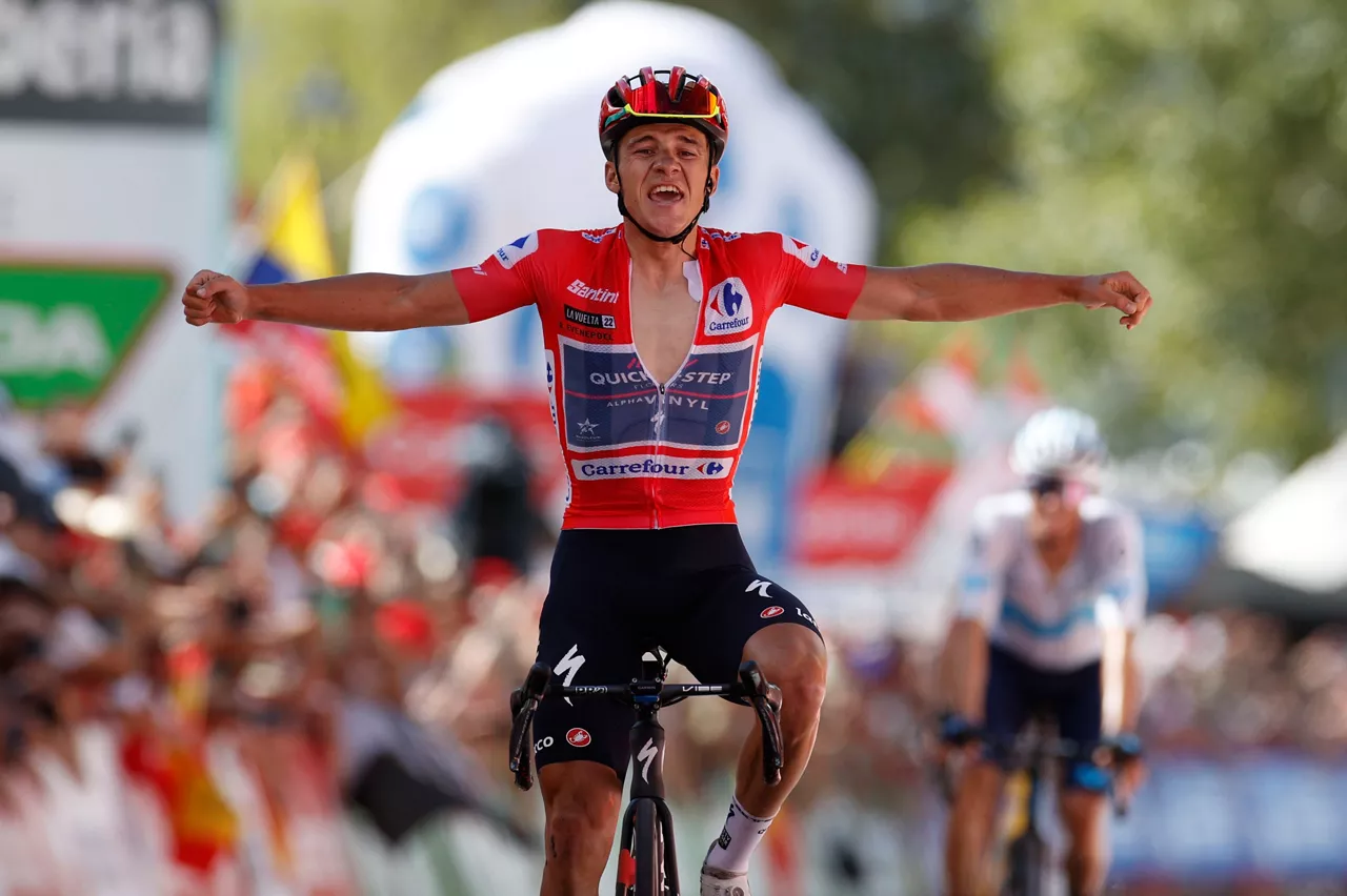 Remco Evenepoel 2022ko Espainiako Vueltan