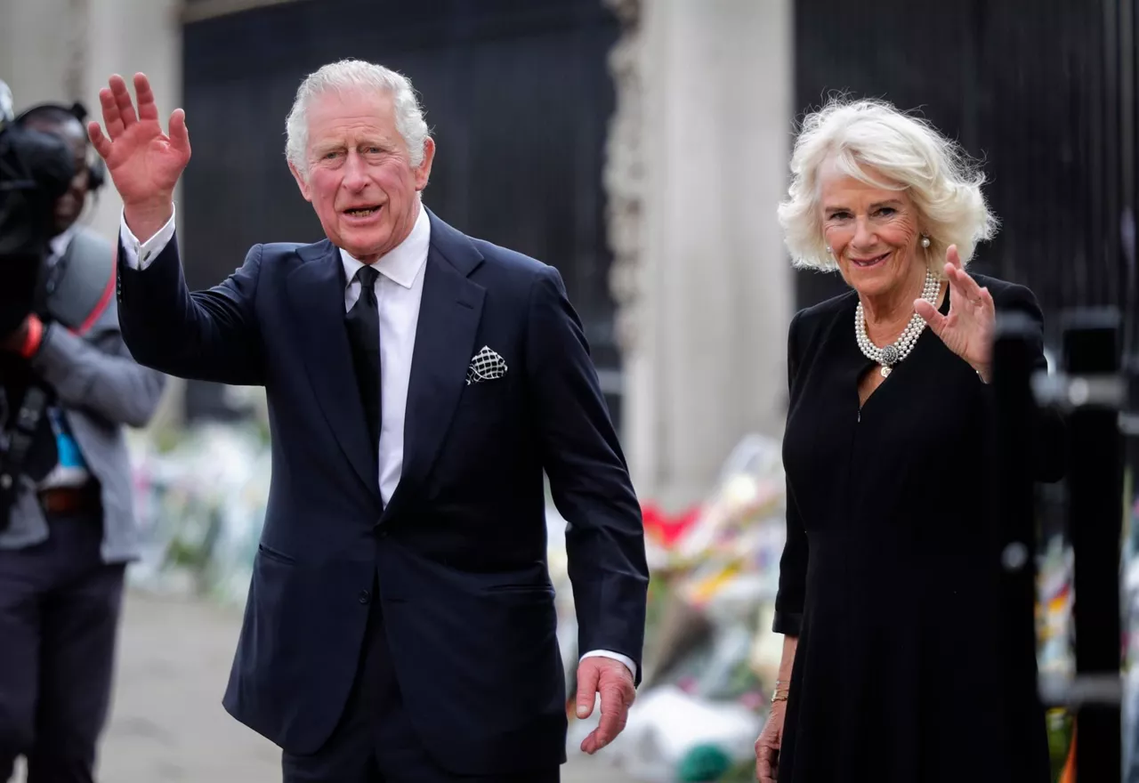 Carlos III en Buckingham. Foto: EFE
