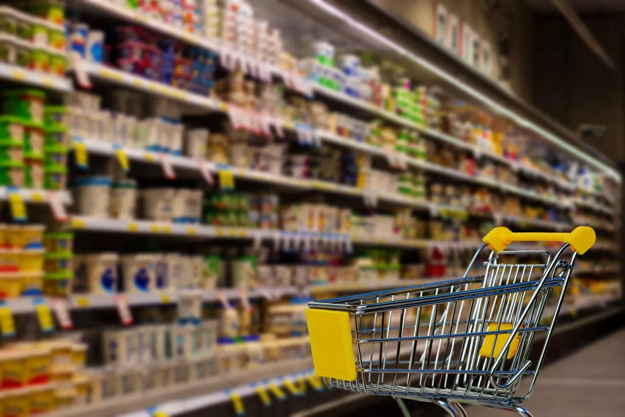 Erosketa orga bat supermerkatu batean