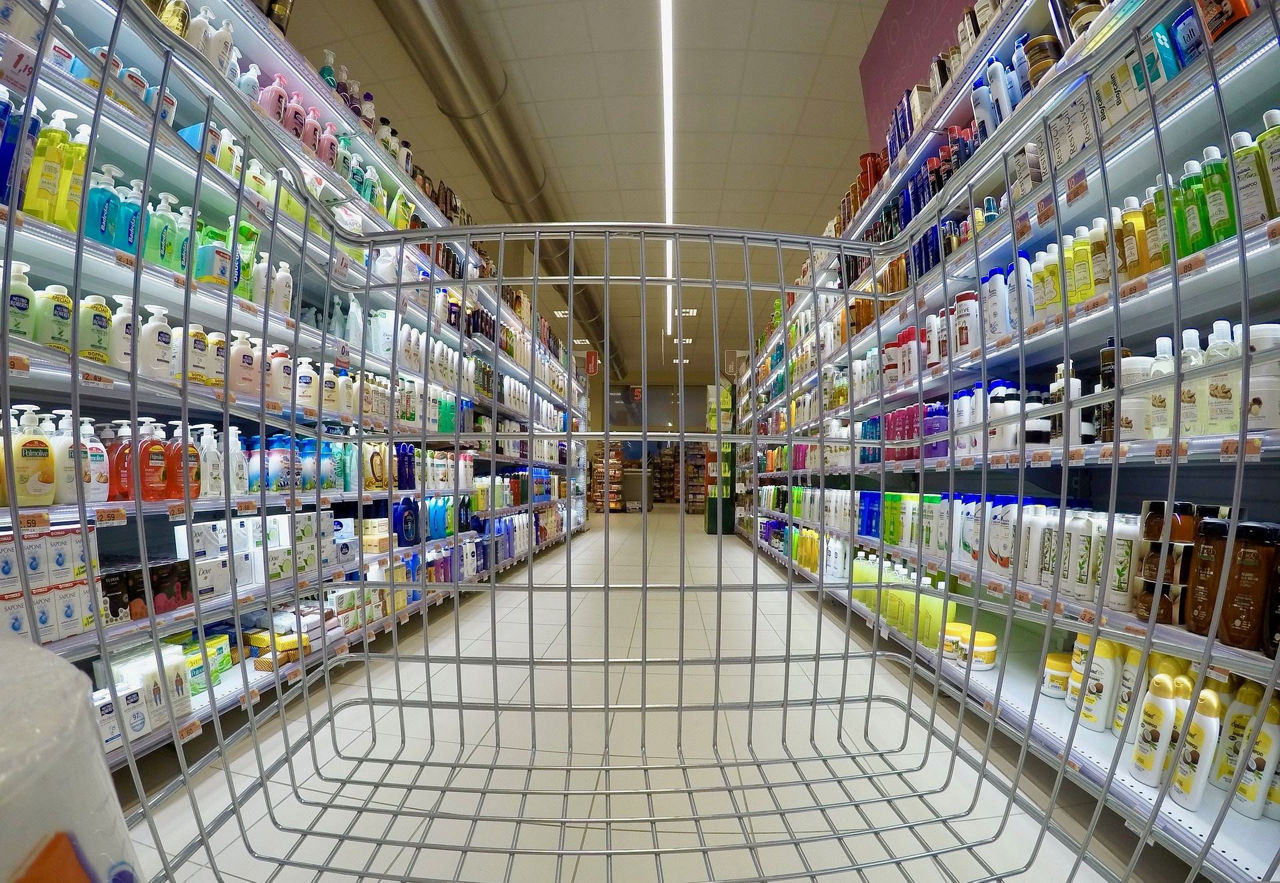 carro compra supermercado karroa erosketak supermerkatua iturria: Pixabay