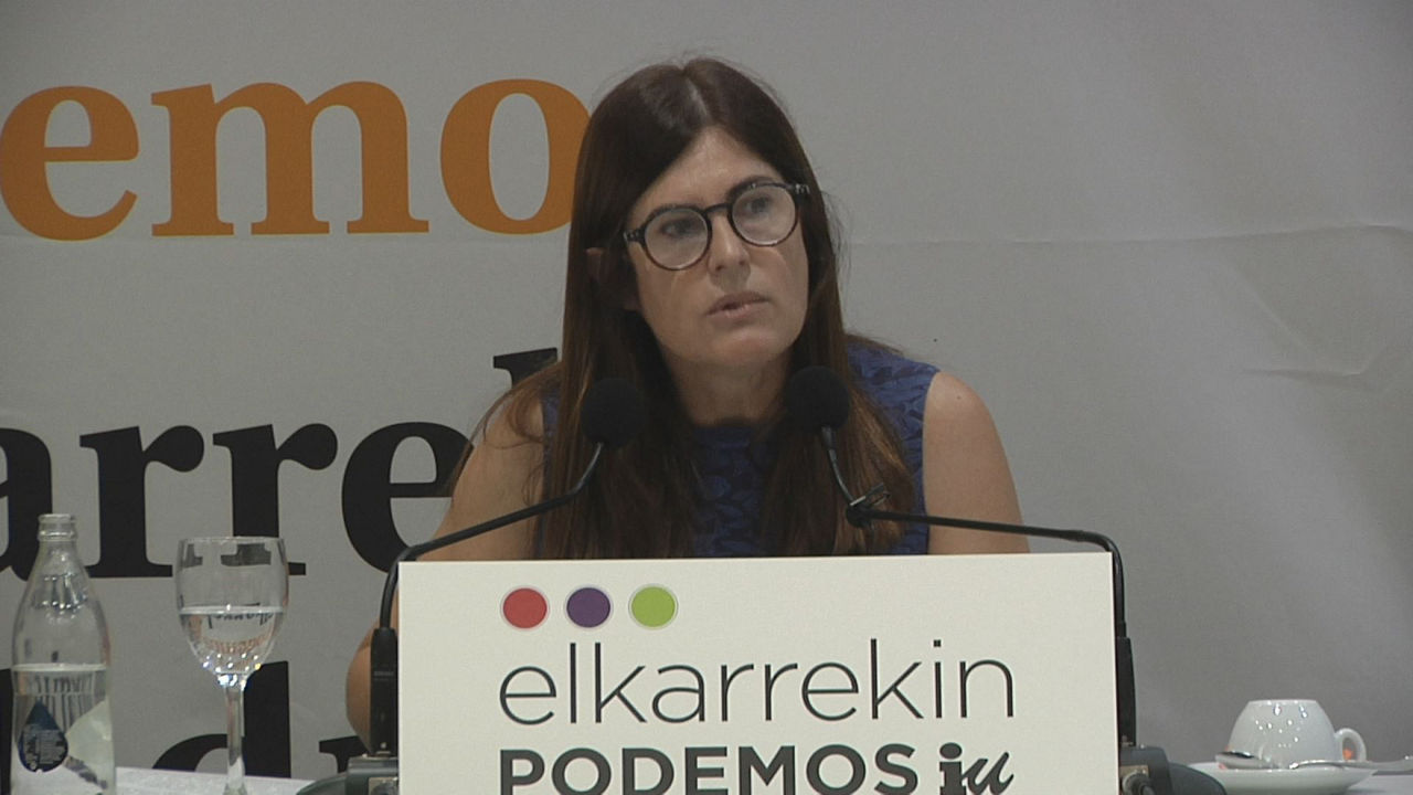 Miren Gorrotxategi. EITB Mediaren bideo batetik ateratako irudia.