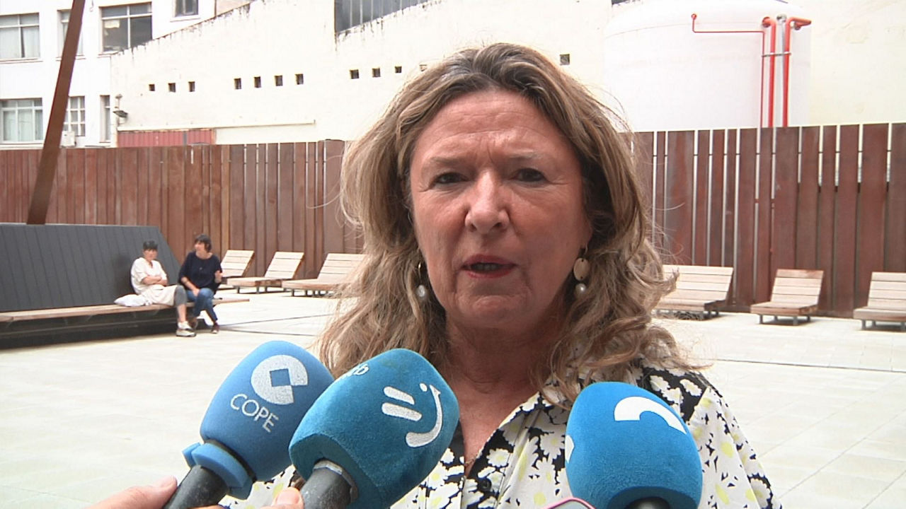 Gotzone Sagardui. EITB Mediaren bideo batetik ateratako irudia.